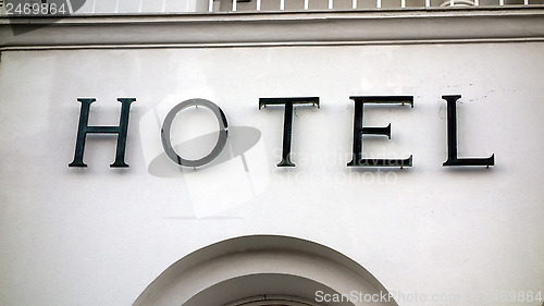 Image of Hotel Sign