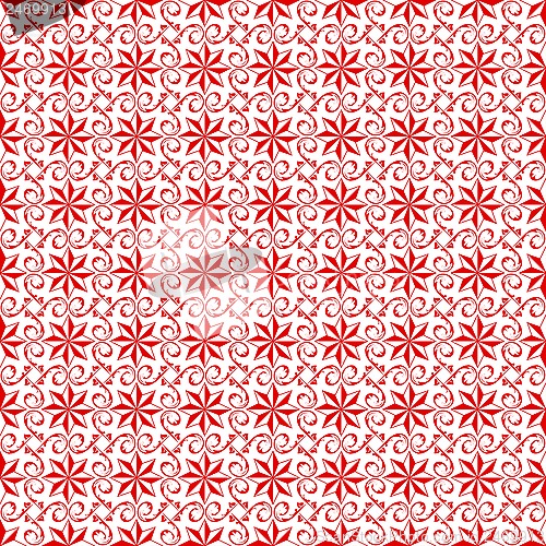 Image of  seamless floral pattern 