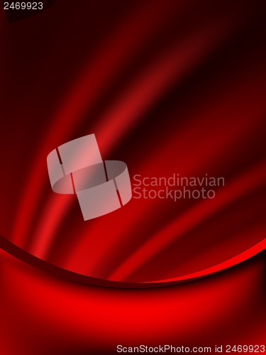 Image of Red curtain fade to dark card. EPS 10