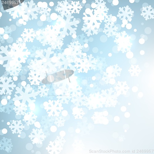 Image of Snowflakes pattern