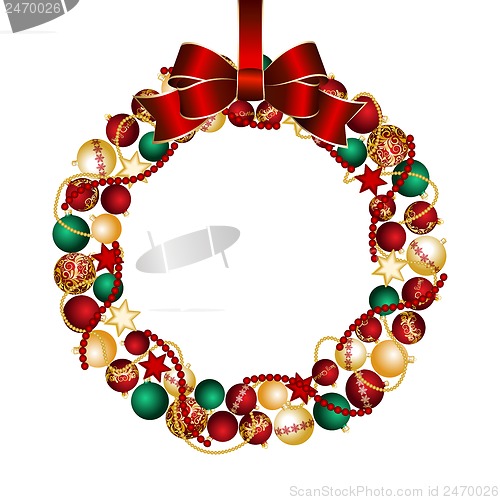 Image of Christmas wreath decoration from Christmas Balls