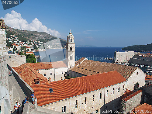 Image of Dubrovnik, august 2013, Croatia, franciscan monastery