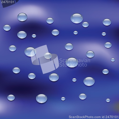 Image of water drops