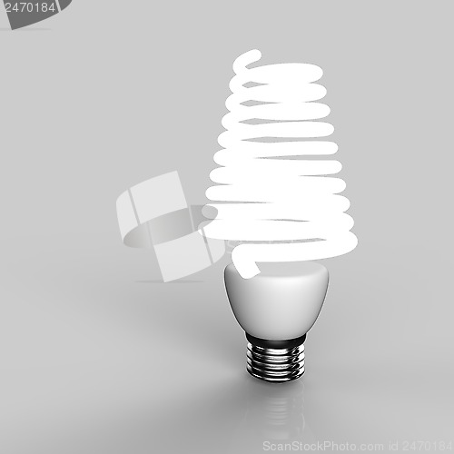 Image of Energy saving light bulb