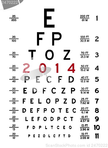 Image of Eye Chart I