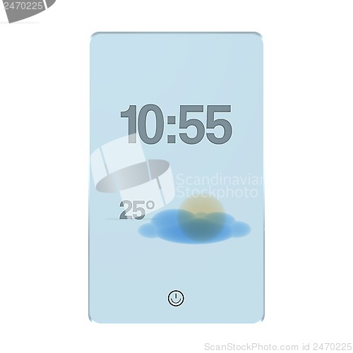 Image of Transparent Phone