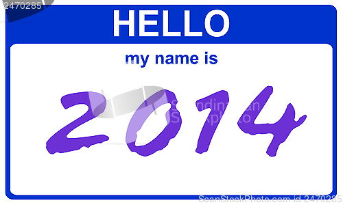 Image of hello my name is 2014