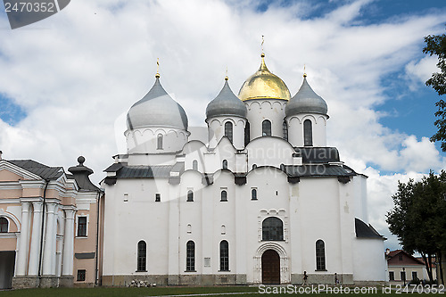 Image of Sant Sophia Cathedral in Novgorod, Russia