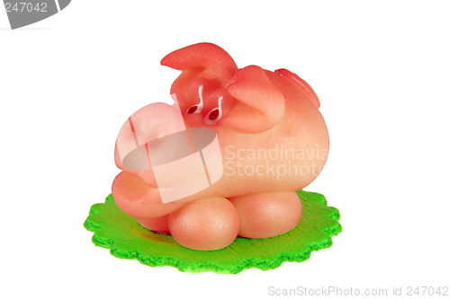 Image of marzipan pig