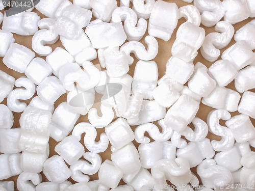 Image of Polystyrene beads background