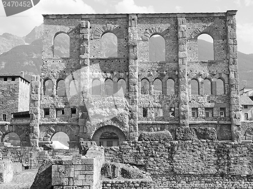 Image of Roman Theatre Aosta