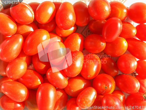 Image of Cherry tomato background