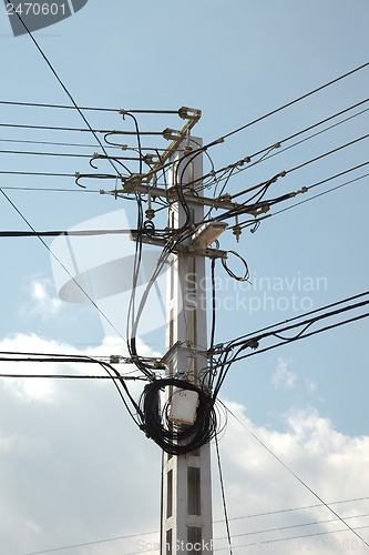 Image of electric lines