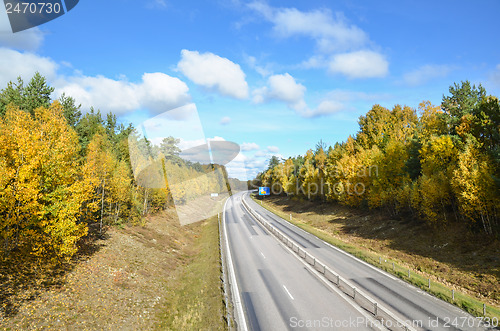 Image of Swedish highway