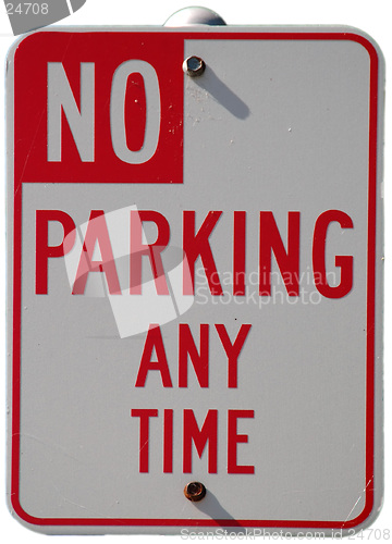 Image of No Parking Any Time