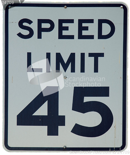 Image of Speed Limit 45