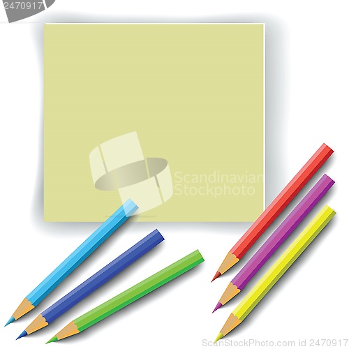 Image of colorful pencils