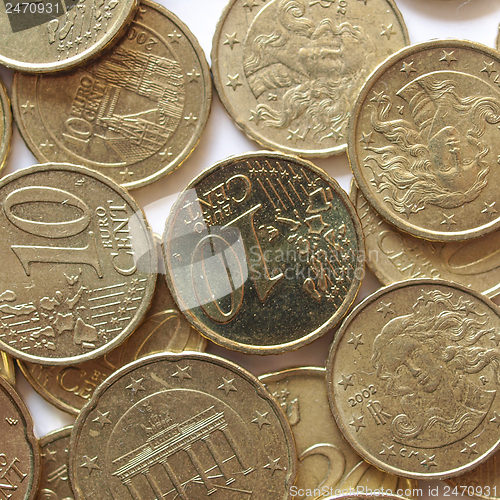 Image of Euro coins
