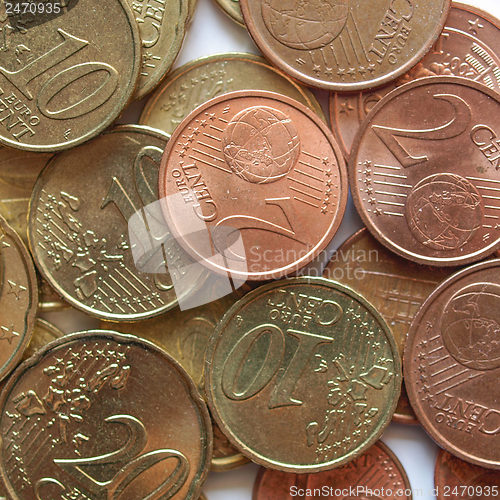 Image of Euro coins