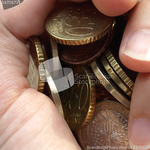 Image of Euro coins