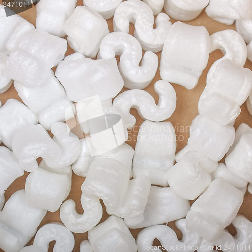 Image of Polystyrene beads background