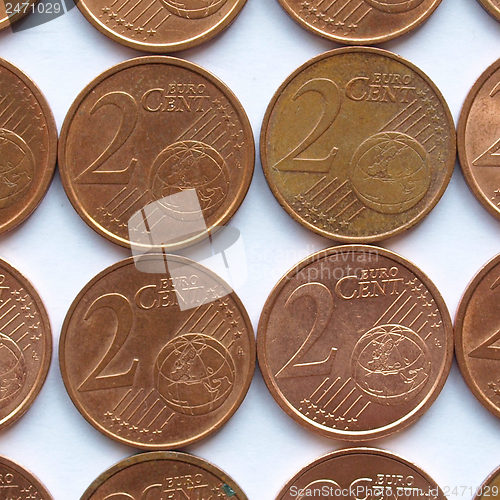 Image of Euro coins