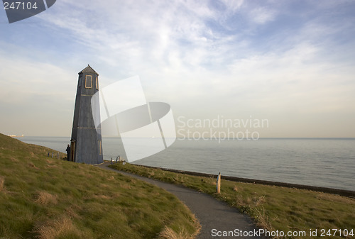 Image of Wooden lighthouse