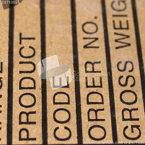 Image of Corrugated cardboard