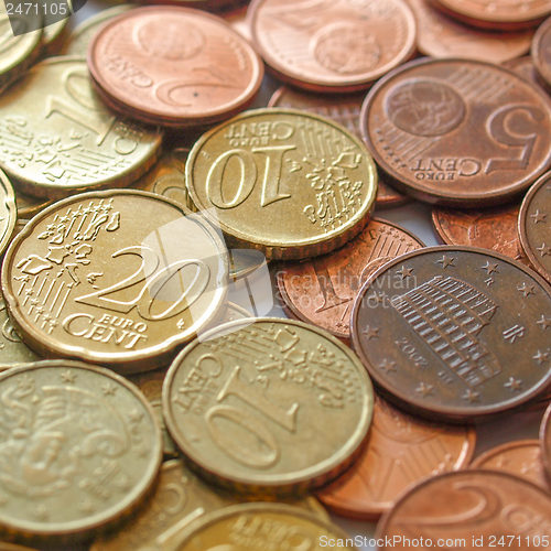 Image of Euro coins