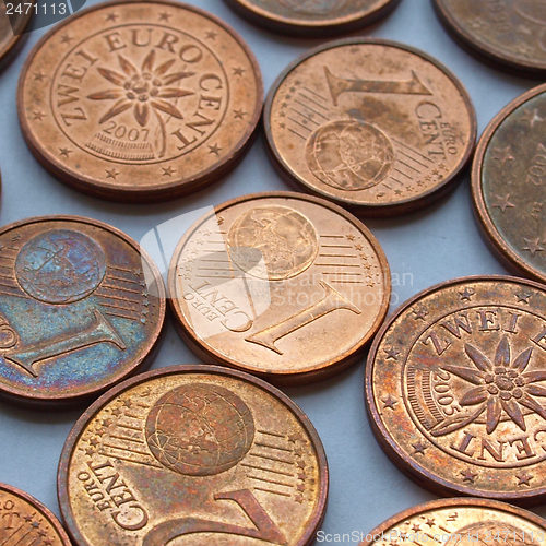 Image of Euro coins