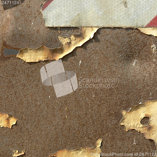 Image of Rusted steel
