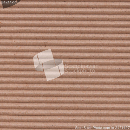 Image of Corrugated cardboard background