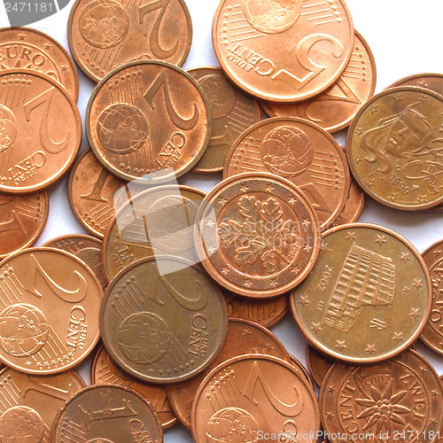 Image of Euro coins