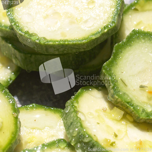 Image of Courgettes zucchini