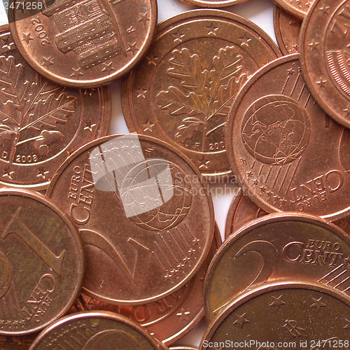 Image of Euro coins