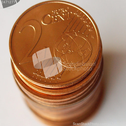 Image of Euro coins