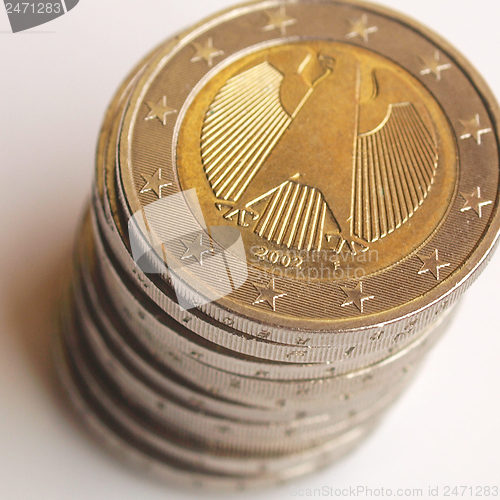 Image of Euro coins