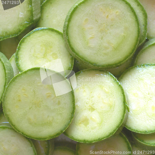 Image of Courgettes zucchini