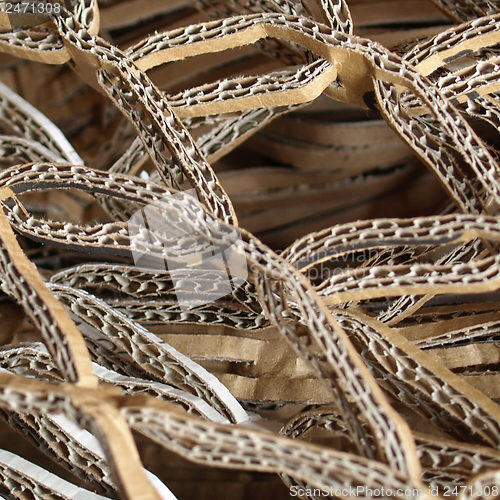 Image of Corrugated cardboard