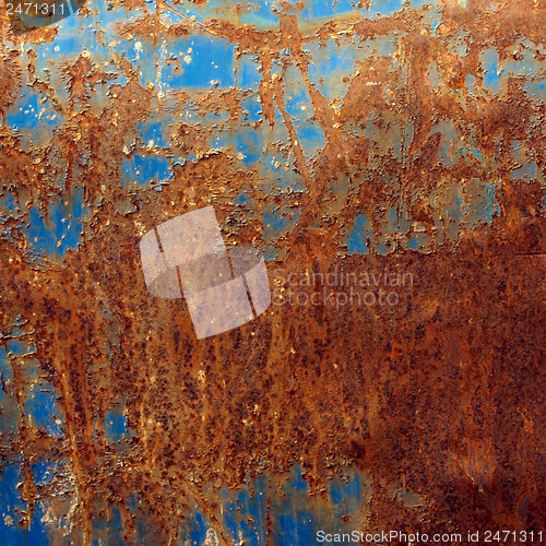 Image of Rusted steel