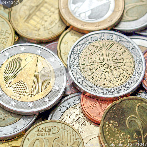 Image of Euro coins