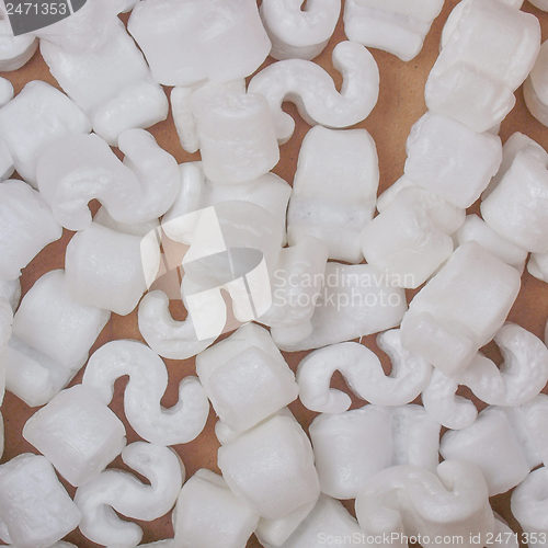 Image of Polystyrene beads background