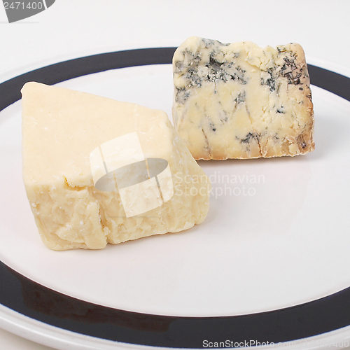 Image of British cheeses
