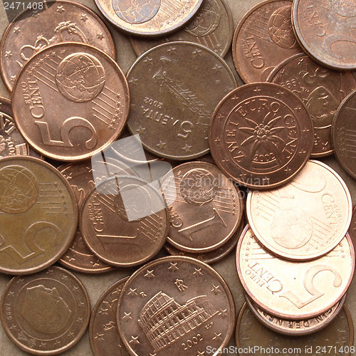 Image of Euro coins