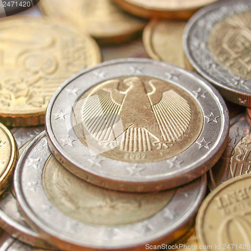 Image of Euro coins