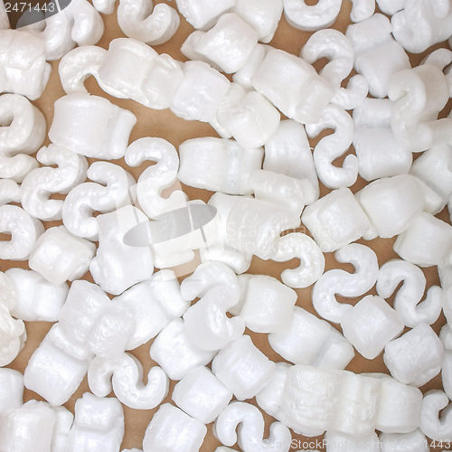 Image of Polystyrene beads background