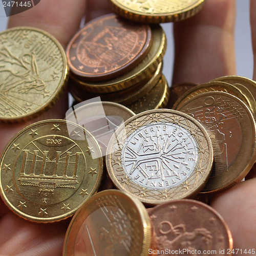 Image of Euro coins