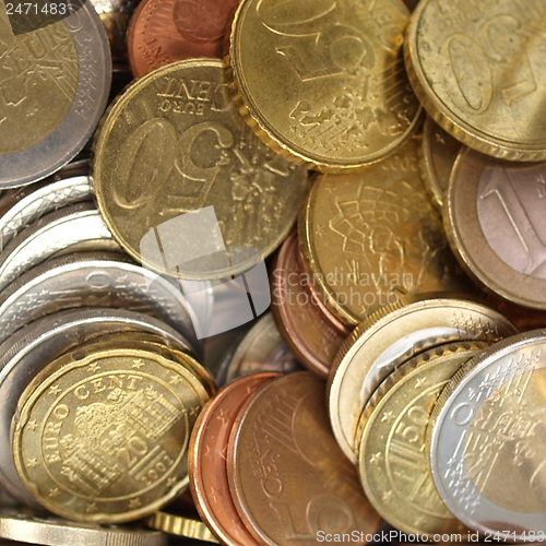 Image of Euro coins