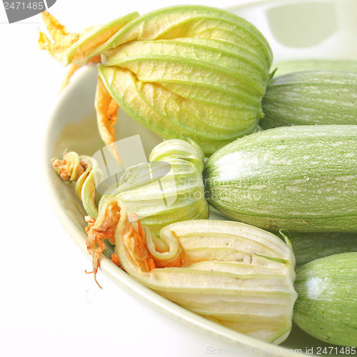Image of Courgettes zucchini