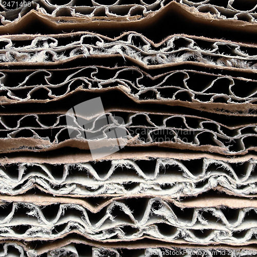 Image of Corrugated cardboard